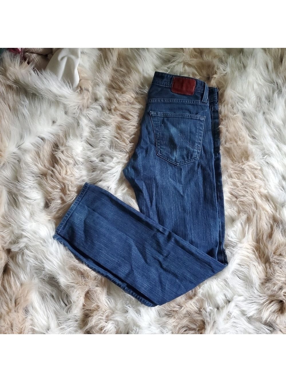 AG Adriano Goldschmied Matchbox Slim Straight Jeans 30x32
